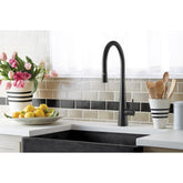 Linsol Giacomo Pull Out Sink Mixer Matte Black